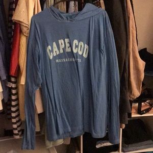 Cape Cod hooded long sleeve